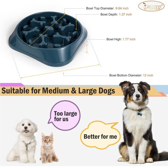 Slow feeder Dog bowl - Picture 4 of 6